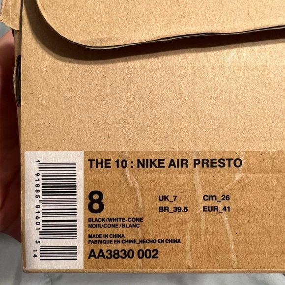 Nike Off-White Prestos - Picture 4 of 5